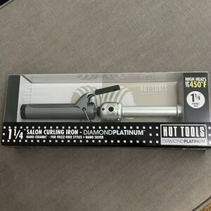 Hot Tools 1 1/4" Salon Curling Iron - Nano Ceramic in Nano Silver - New in Box